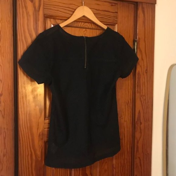 Semi sheer cotton blouse - Brooklyn Industries - Picture 3 of 7